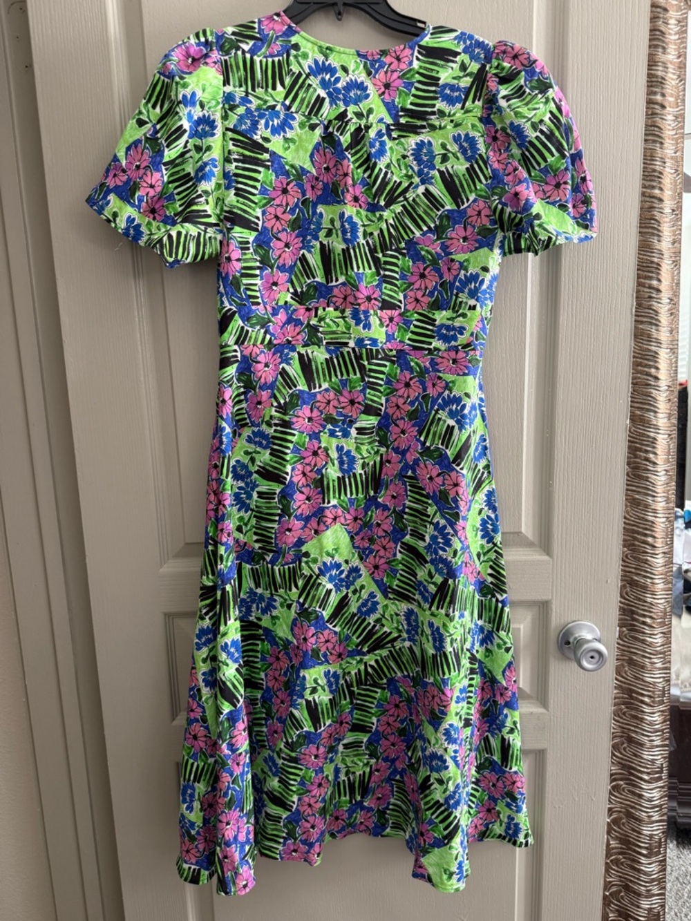 Hunter Bell Larson wild Azalea Dress 8 NWOT - Picture 6 of 9